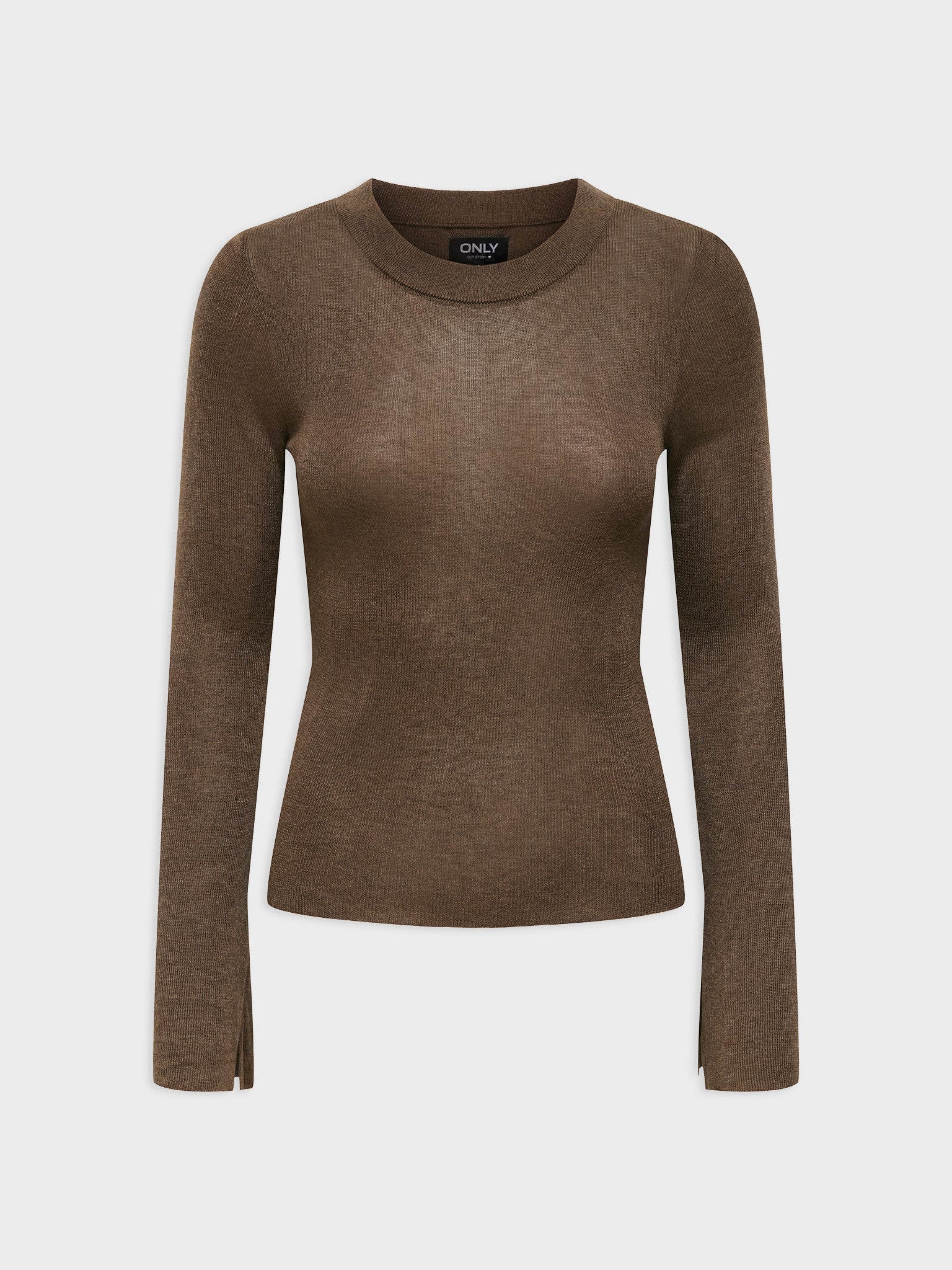 Γυναικεία μπλούζα ψιλή πλέξη ONLTARA LS RIB O-NECK CC KNT 15350696 | 15350696