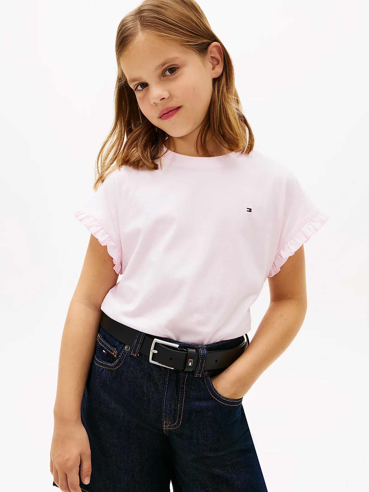 Παιδική μπλούζα crop ESSENTIAL TOP SS KG0KG08970TN9 | KG0KG08970TN9