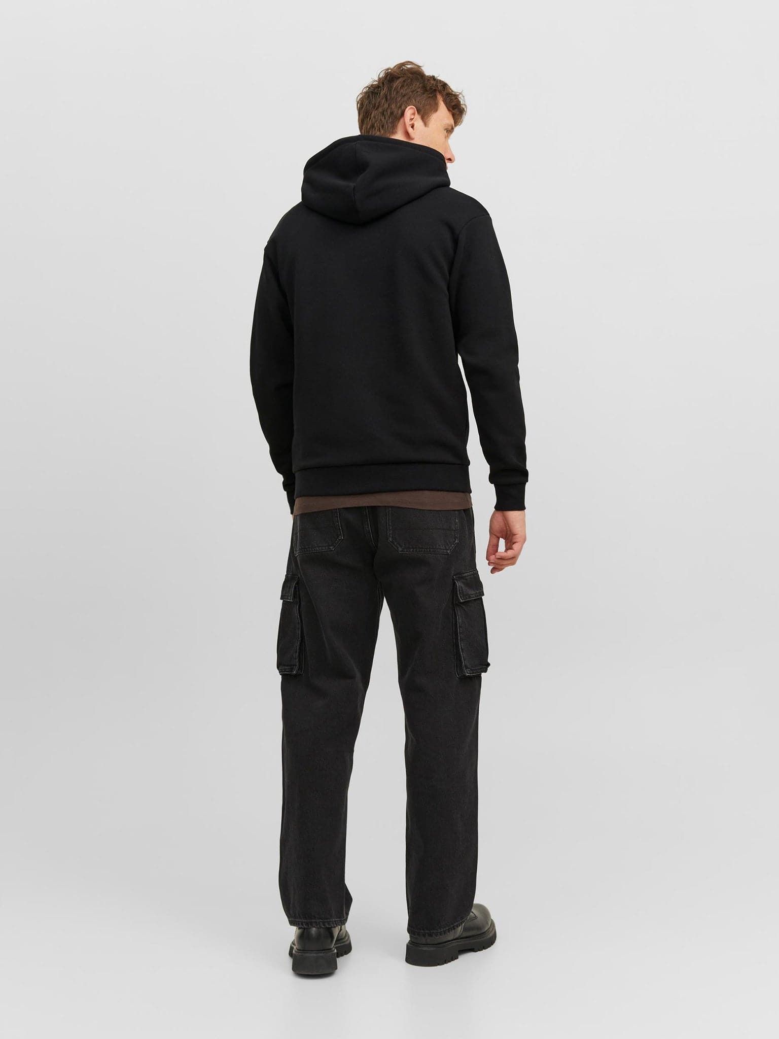 Ανδρική ζακέτα φούτερ JJEBRADLEY SWEAT ZIP HOOD NOOS 12249342 | 12249342