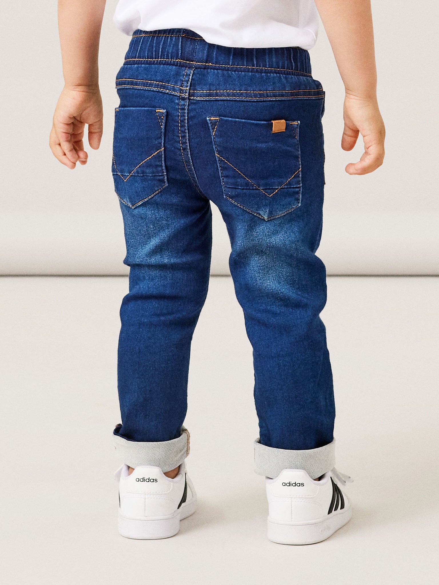 Παιδικό παντελόνι τζιν dark denim NMMRYAN SLIM SWE JEANS 2472-TH NOOS 13212646 | 13212646