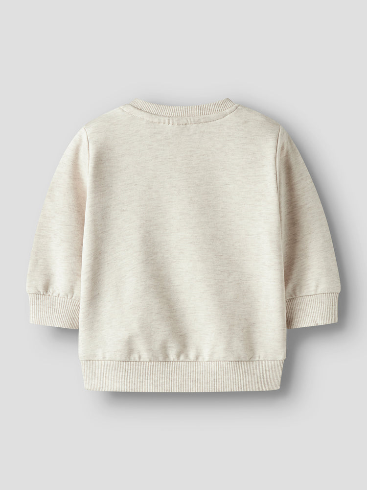 Βρεφική μπλούζα μελανζέ NBFKLEO LS SWEAT BOX UNB 13244365 | 13244365