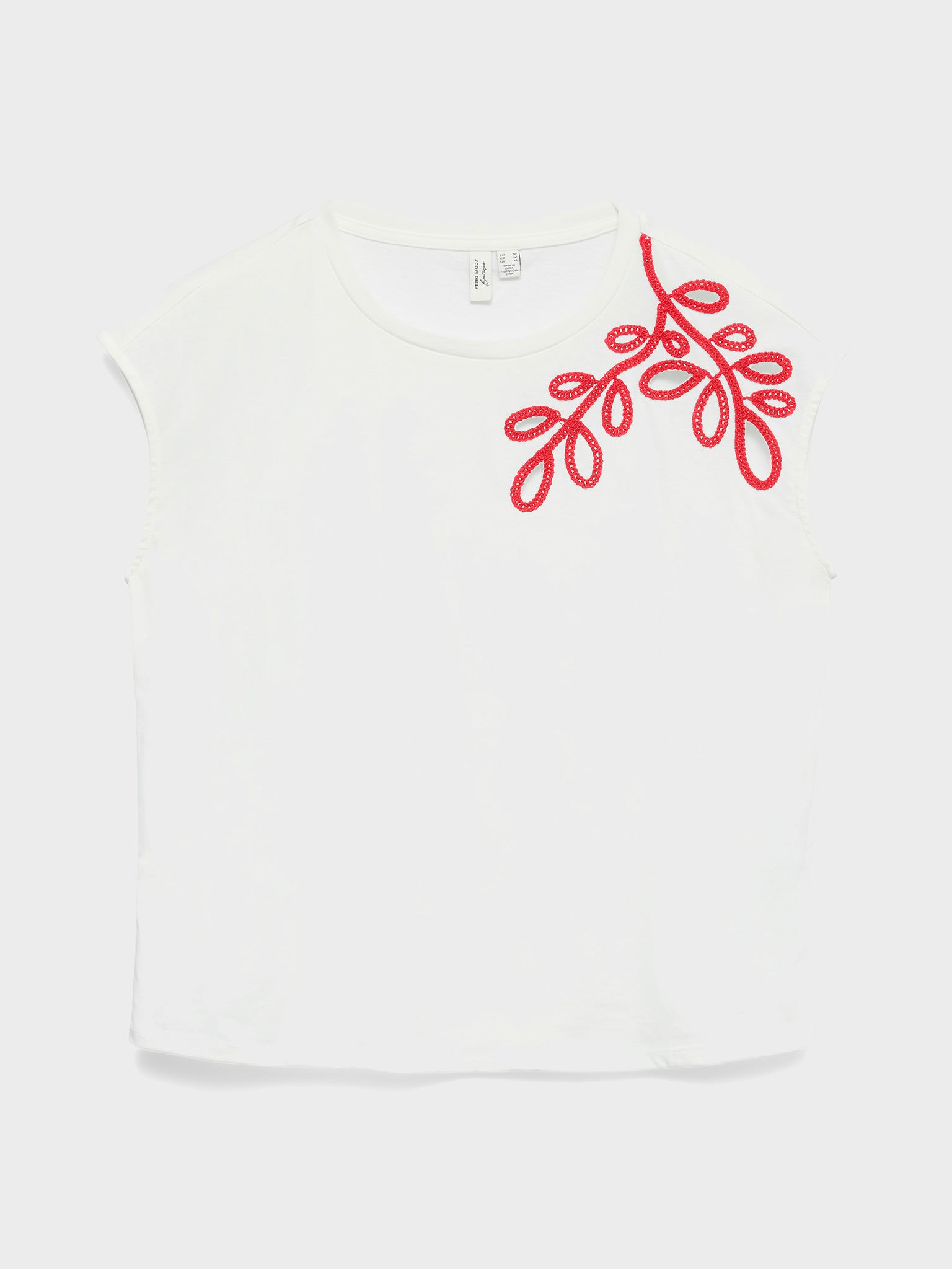 Γυναικεία μπλούζα POINSETTIA VMKIMBER S/L O-NECK TOP 10345854 | 10345854