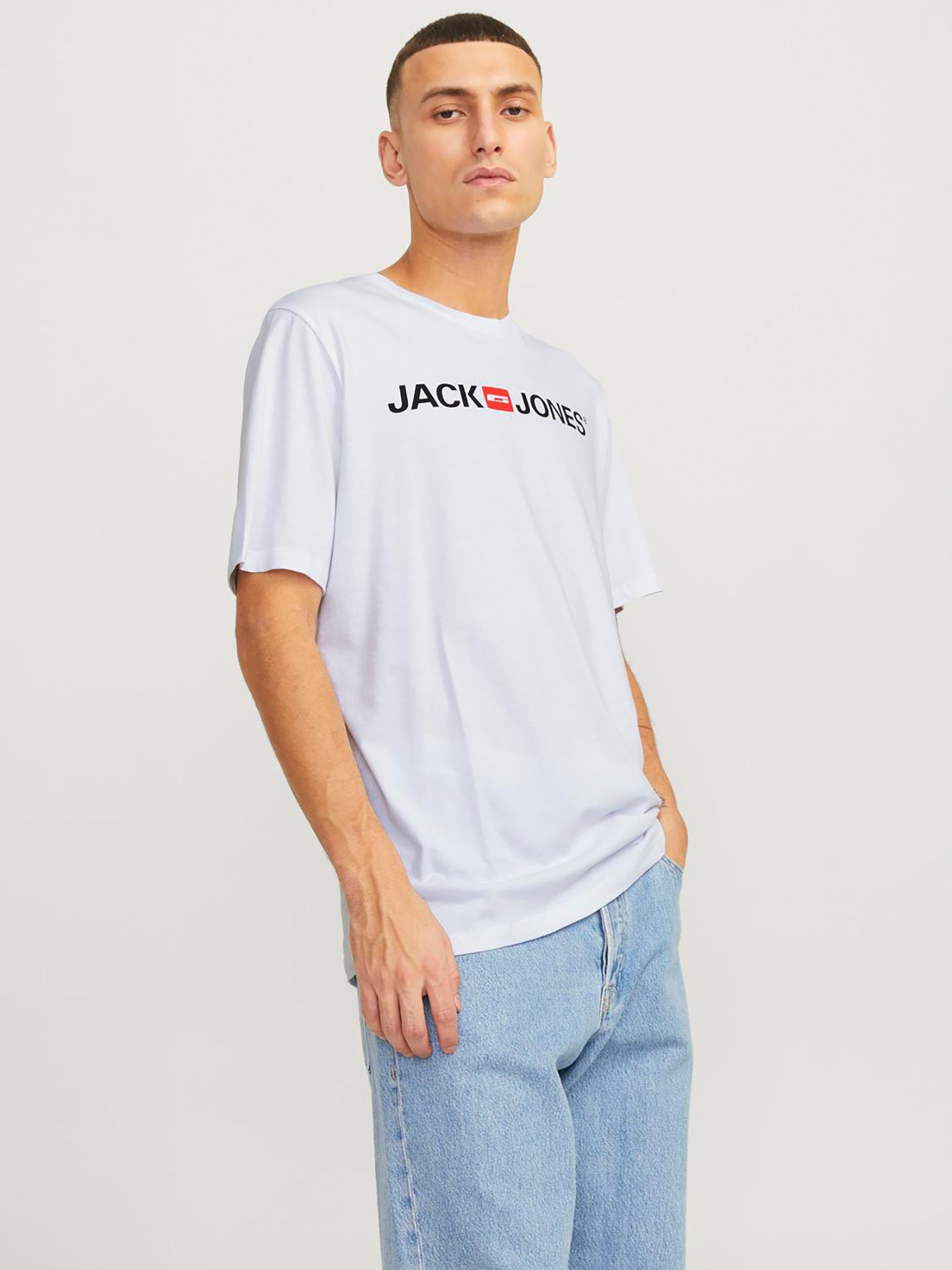 Ανδρικό t-shirt JJECORP LOGO TEE SS CREW NECK NOOS  12137126 | 12137126