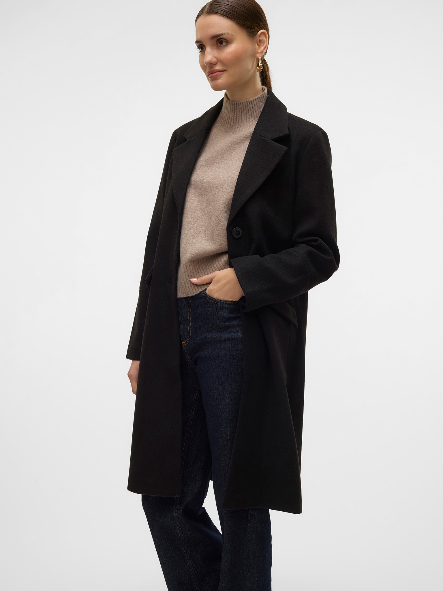 Γυναικείο παλτό VMFORTUNESARA LONG COAT 10320531 | 10320531