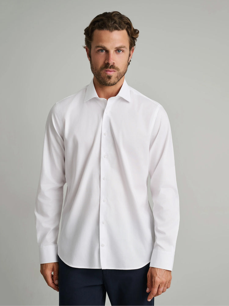 Ανδρικό πουκάμισο absolute white 24NG.BX215/NGM.1 | 24NG.BX215/NGM.1