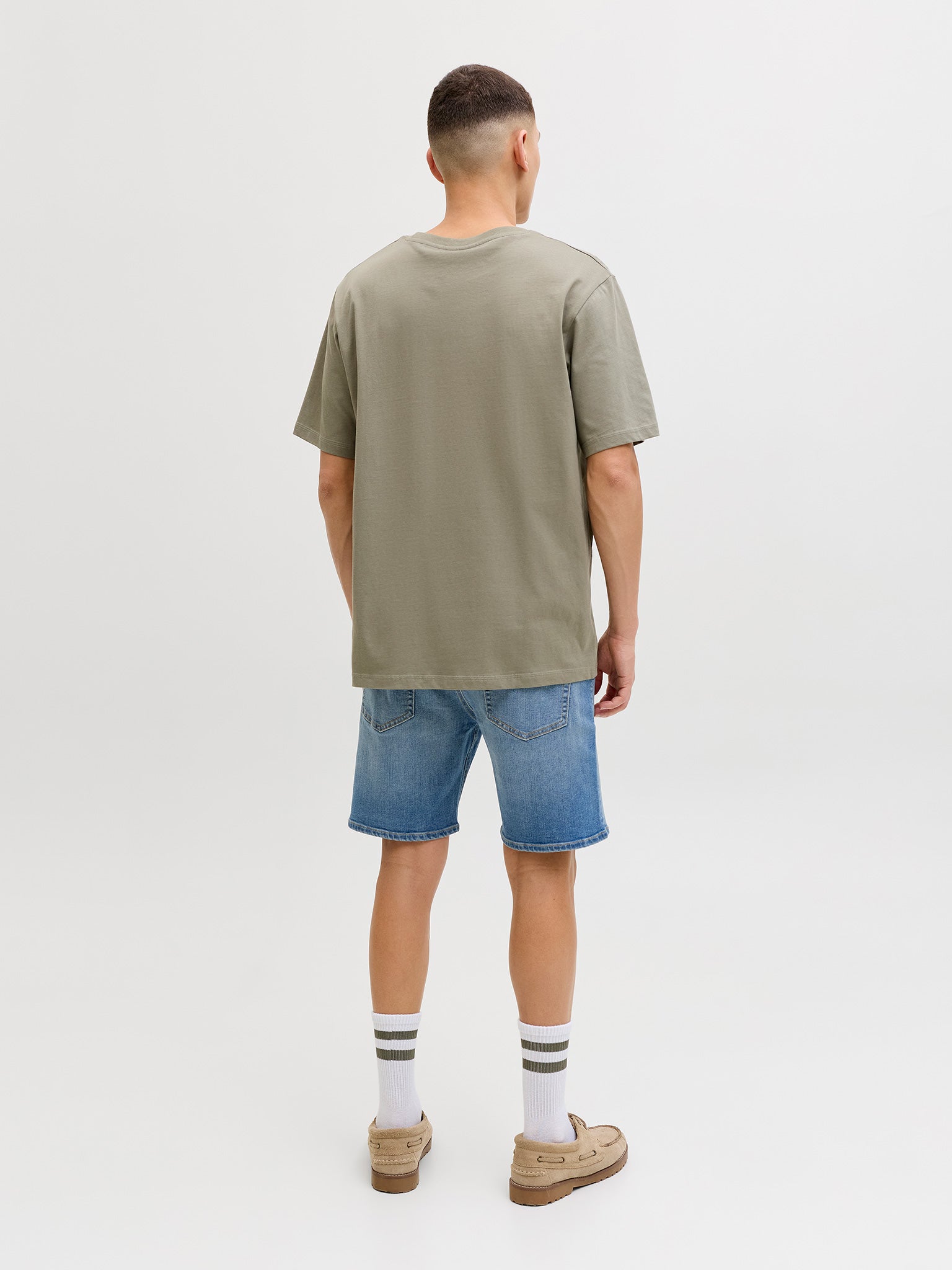 Ανδρική βερμούδα τζιν blue denim JJIRICK JJORIGINAL SHORTS AT 12290839 | 12290839