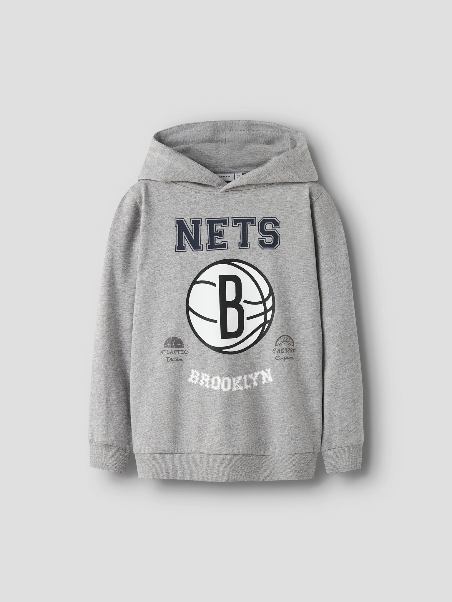 Εφηβική μπλούζα nba brooklyn NKMBAGGE NBA SWEAT WH BRU BOX 13252671 | 13252671