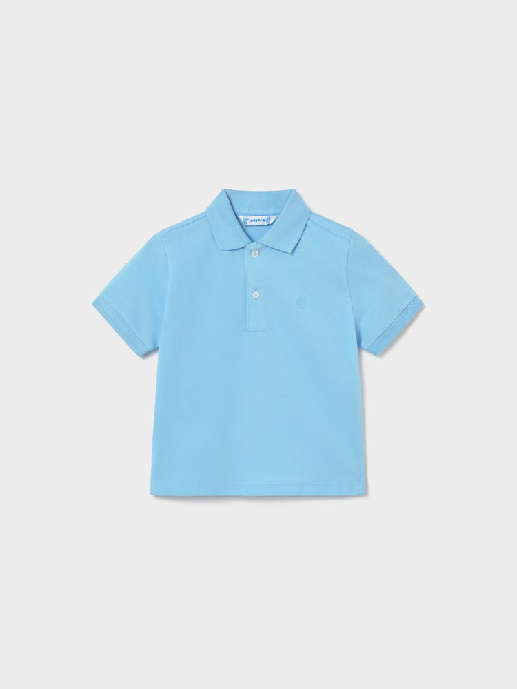 Βρεφική μπλούζα polo βασικό | 26-00102-089