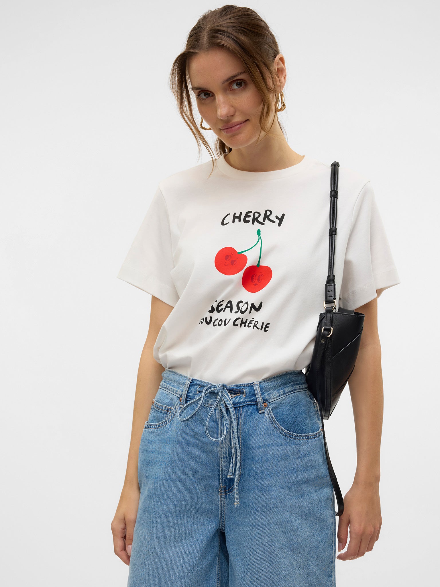 Γυναικείο t-shirt Cherry VMSONYA METTE SS TOP BOX JRS 10325317 | 10325317
