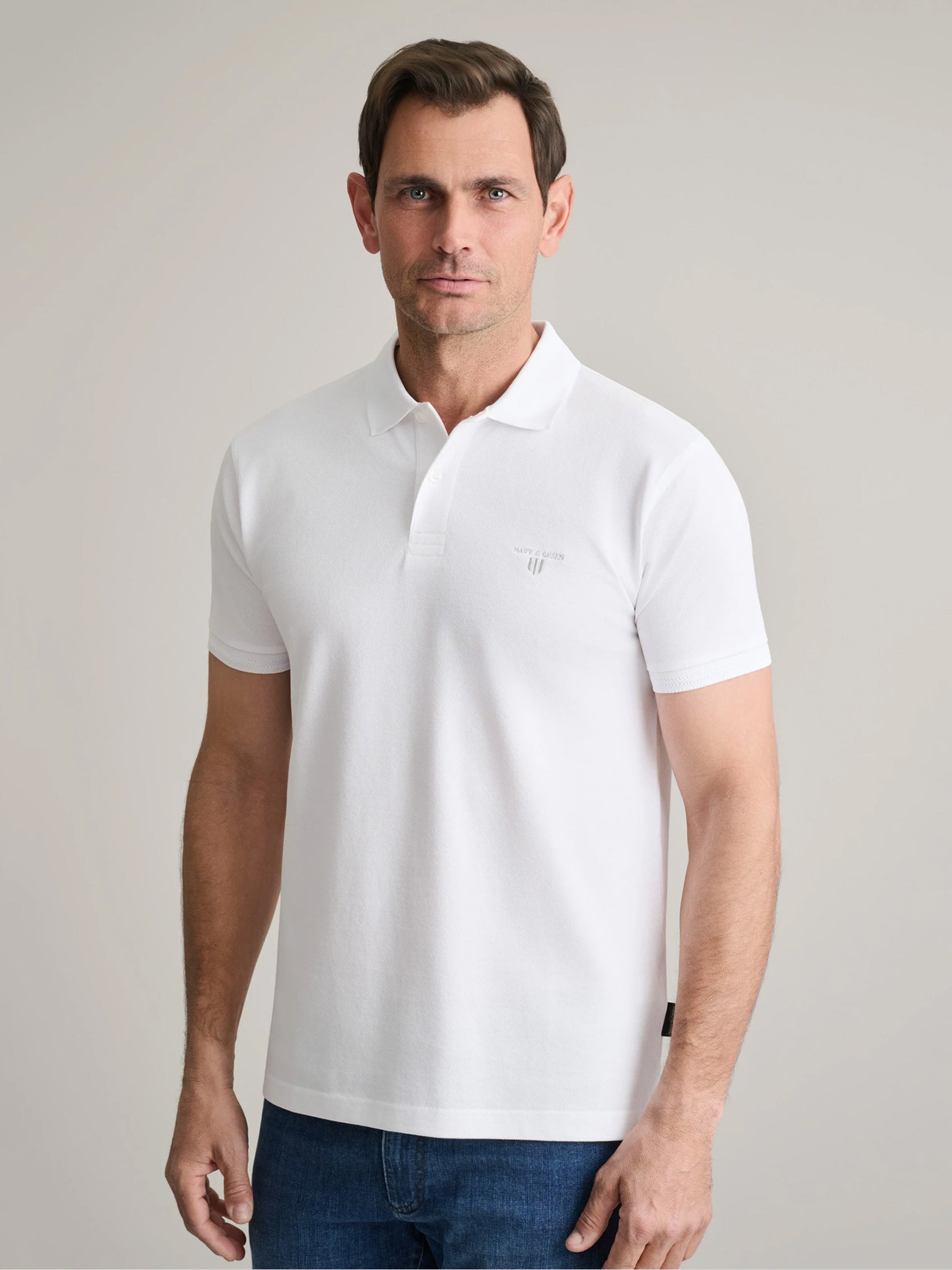 Ανδρικό polo white 24EY.007/PL/YL.2 | 24EY.007/PL/YL.2