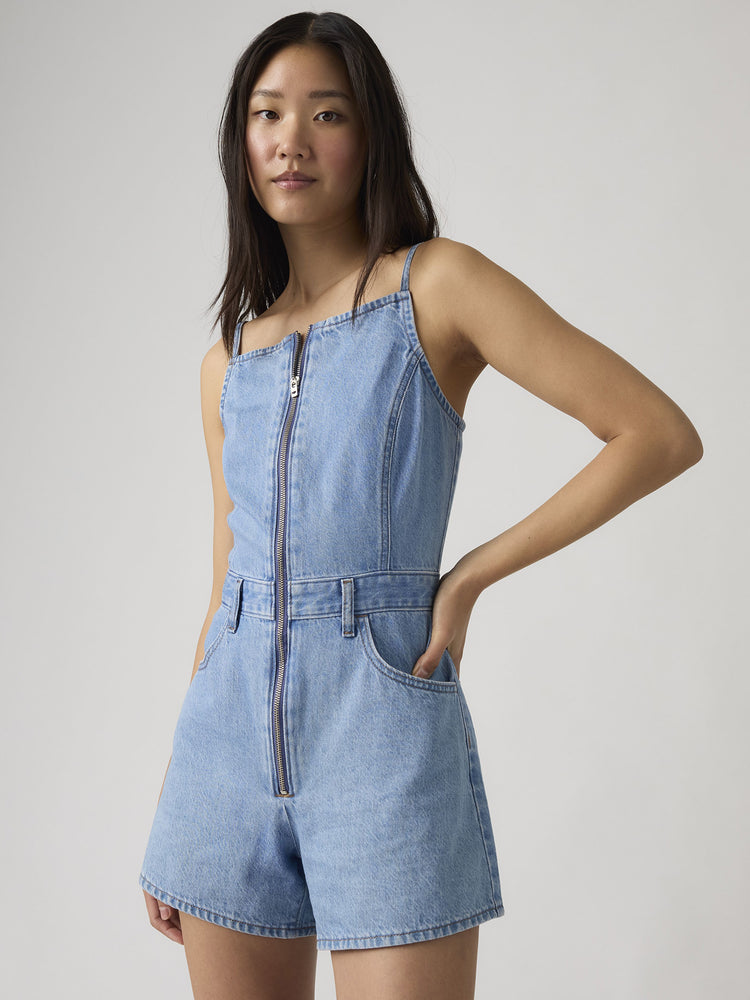 Γυναικείο ολόσωμο σορτς τζιν | 005NW0001