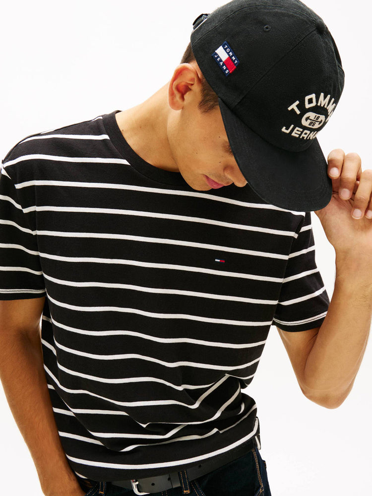 Ανδρικό t-shirt TJM REG STRIPE SS TEE EXT DM0DM22544BDS | DM0DM22544BDS