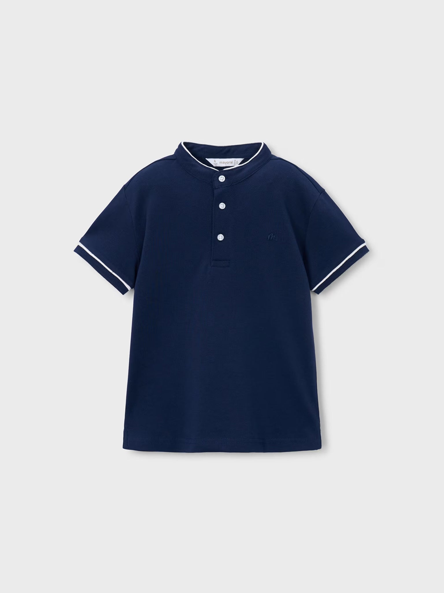 Παιδική μπλούζα polo γιακάς mao 26-03102-030 | 26-03102-030