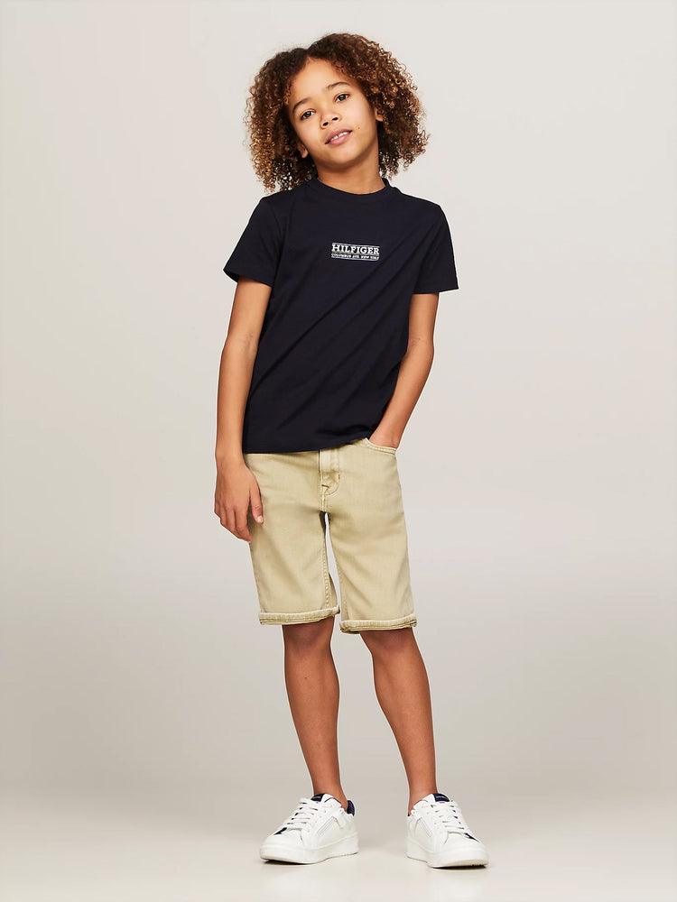 Παιδική μπλούζα HILFIGER MONOTYPE T-SHIRT KB0KB09001DW5 | KB0KB09001DW5
