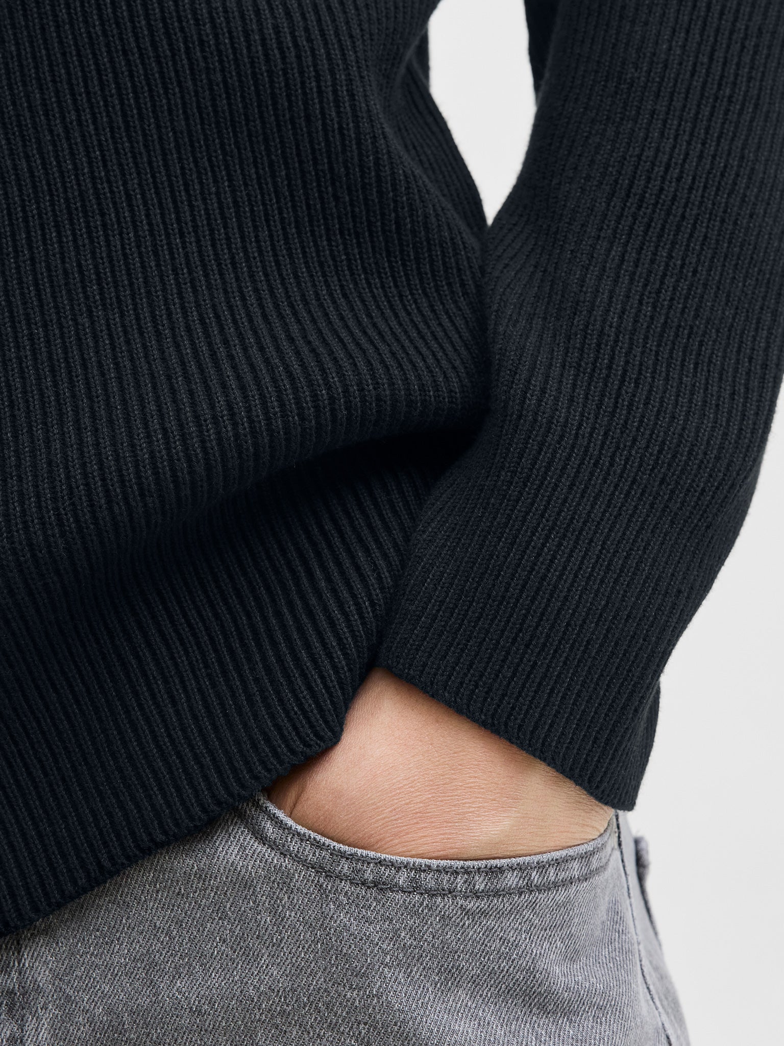 Ανδρική ζακέτα πλεκτή JJEPERFECT KNIT ZIP CARDIGAN 12279409 | 12279409