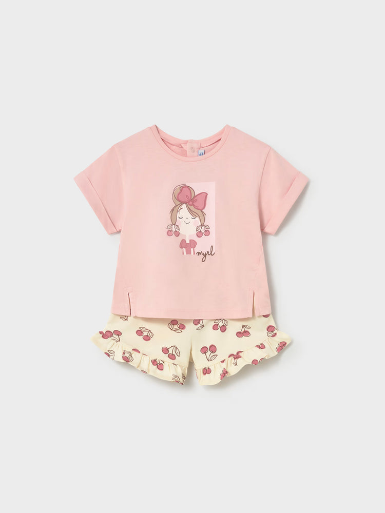 Βρεφικό σετ με σορτς | 26-01205-049