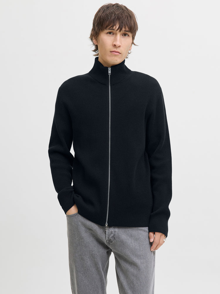 Ανδρική ζακέτα πλεκτή JJEPERFECT KNIT ZIP CARDIGAN 12279409 | 12279409