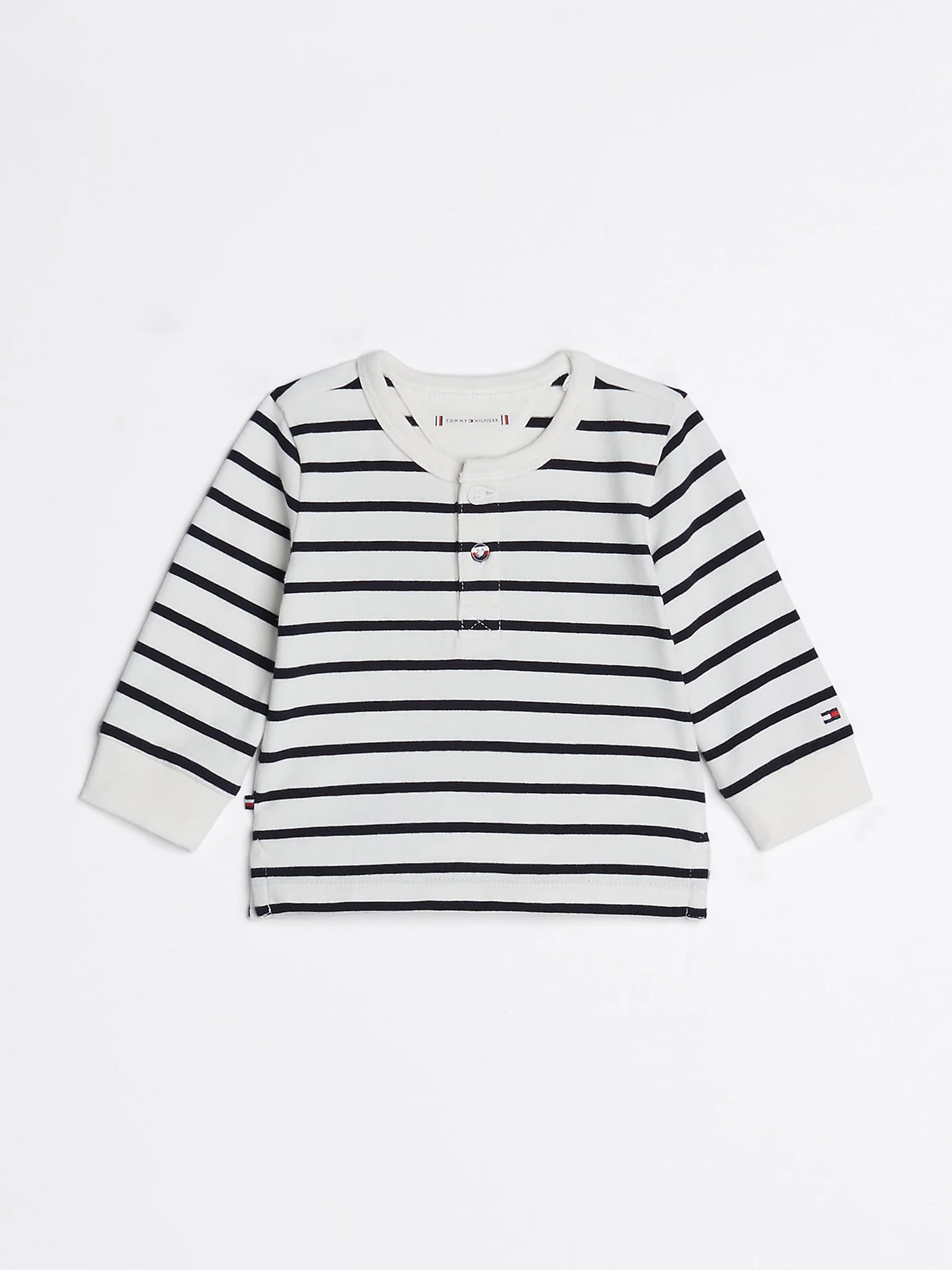 Βρεφική μπλούζα μακό NAUTICAL STRIPE BOY TEE LS KN0KN01945DW5 | KN0KN01945DW5