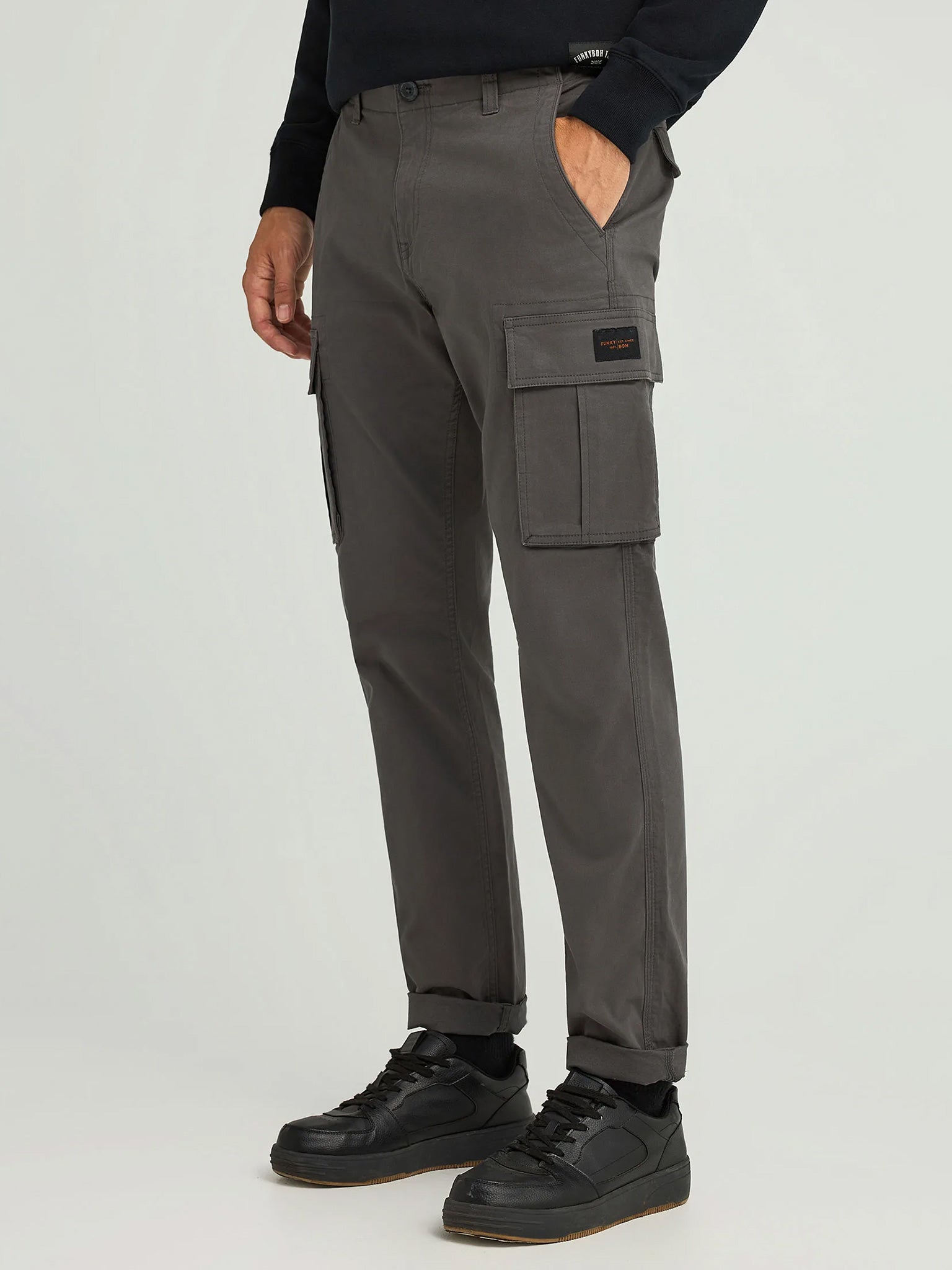 Ανδρικό παντελόνι cargo FBM012-002-02 | FBM012-002-02