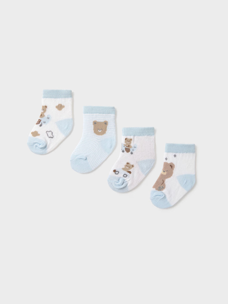 Βρεφικό σετ κάλτσες 4 τεμ | 26-09049-037