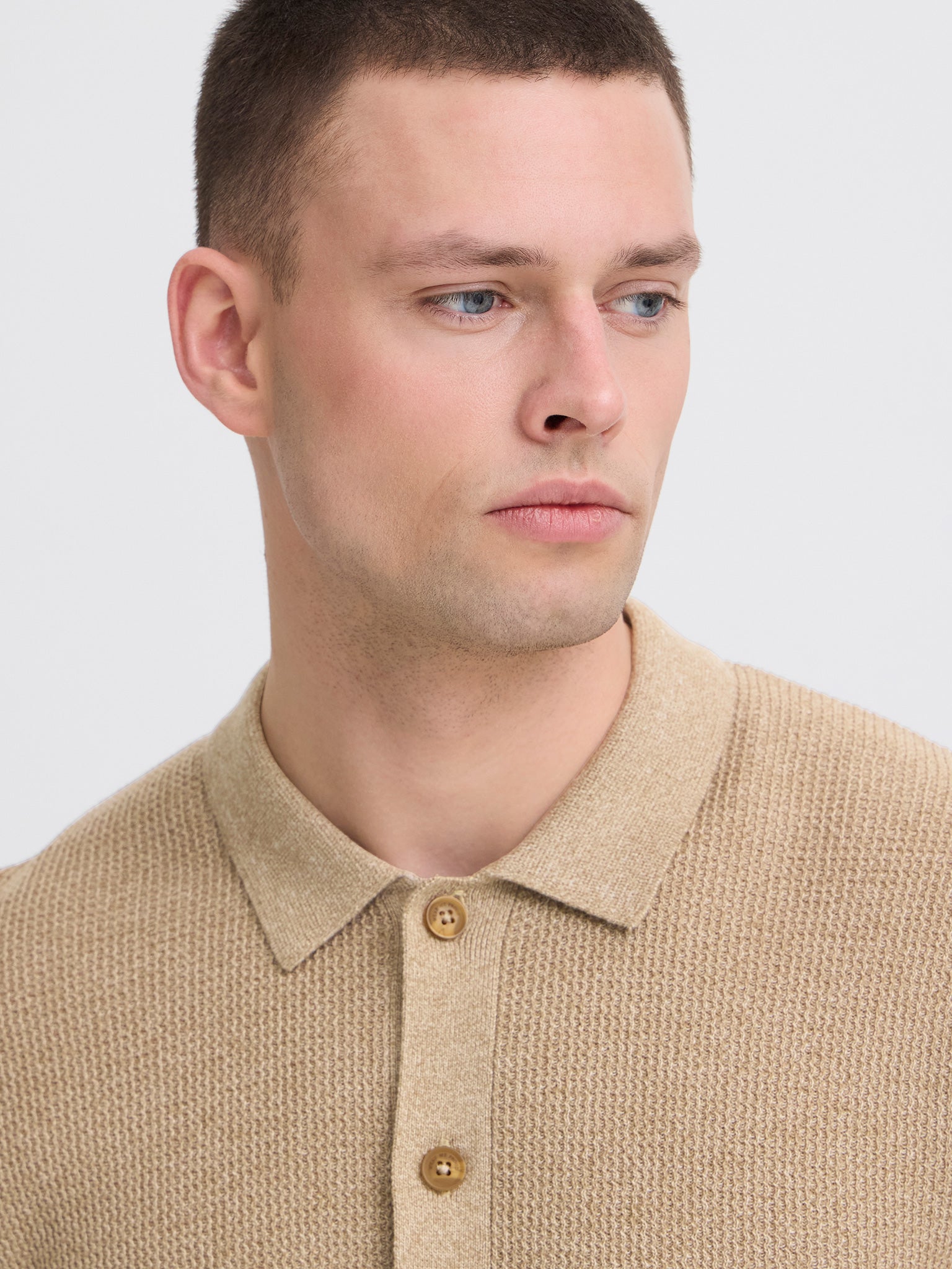 Ανδρική ζακέτα polo πλεκτή BHDITMER POLO CARD 20720737 | 20720737