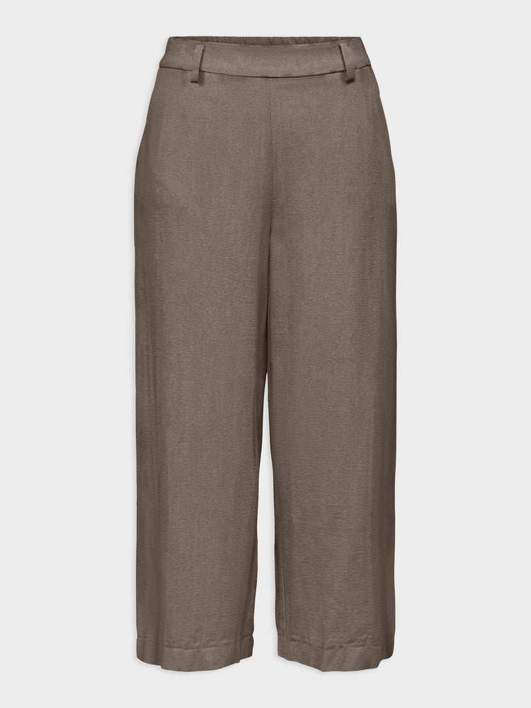 Γυναικεία ζιπ κιλότ ONLSIESTA HW LIN BL CLEAN CULOT PNT NOOS 15367418 | 15367418