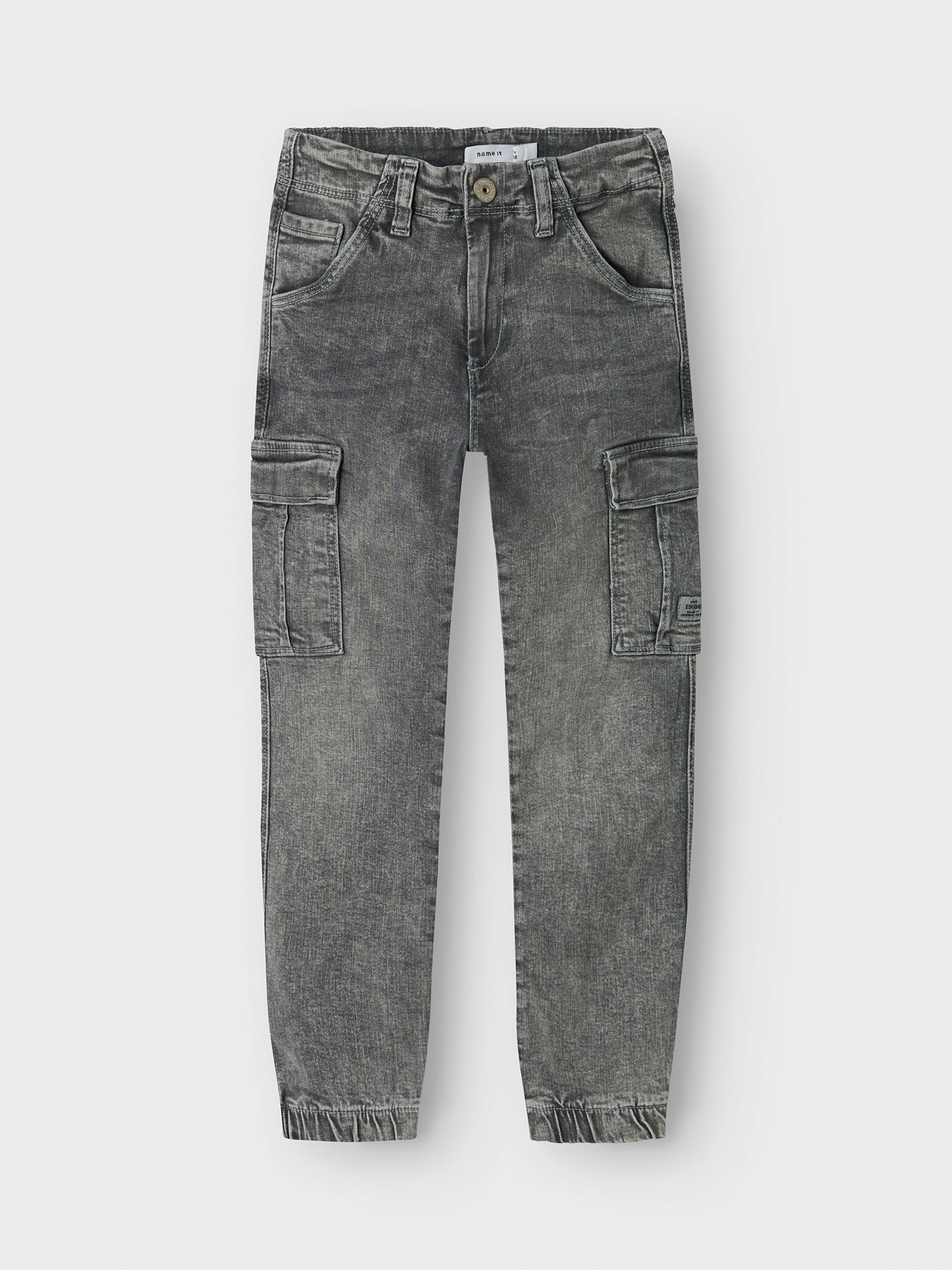 Εφηβικό παντελόνι τζιν cargo NKMRYAN R CARGO JEANS 3742-MD 13234683 | 13234683