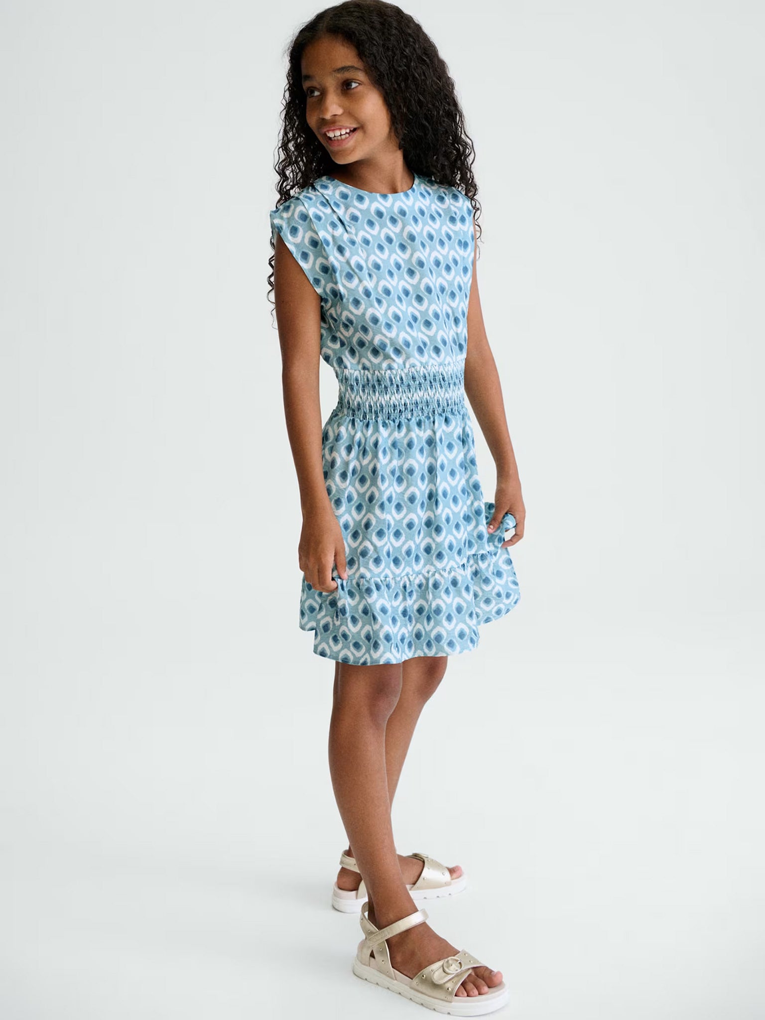 Εφηβικό φόρεμα με στάμπες | 26-06910-043