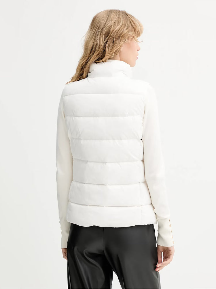 Γυναικείο γιλέκο puffer TJW SLIM ZIP PRINT DOWN VEST DW0DW21622YBL | DW0DW21622YBL