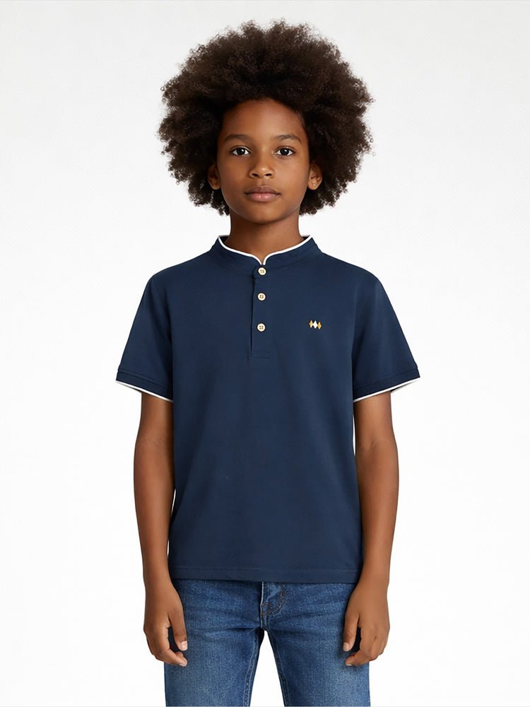 Εφηβική μπλούζα polo | 13-226034-5