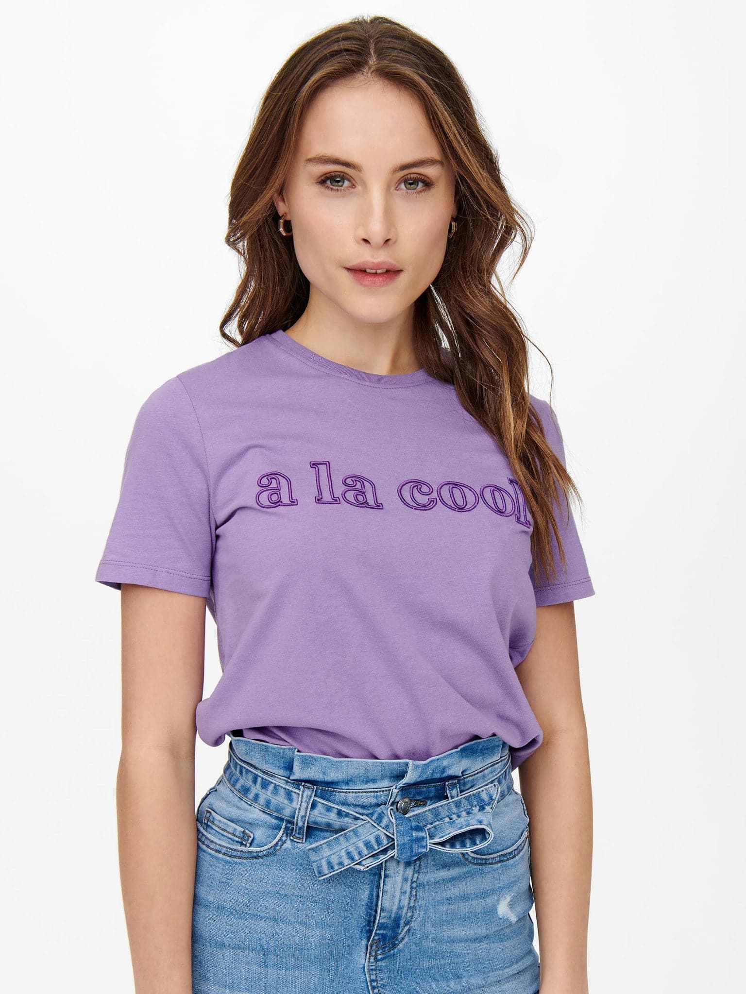Γυναικείο t-shirt ONLROSA REG S/S TEXT TOP BOX 15254464 | 15254464