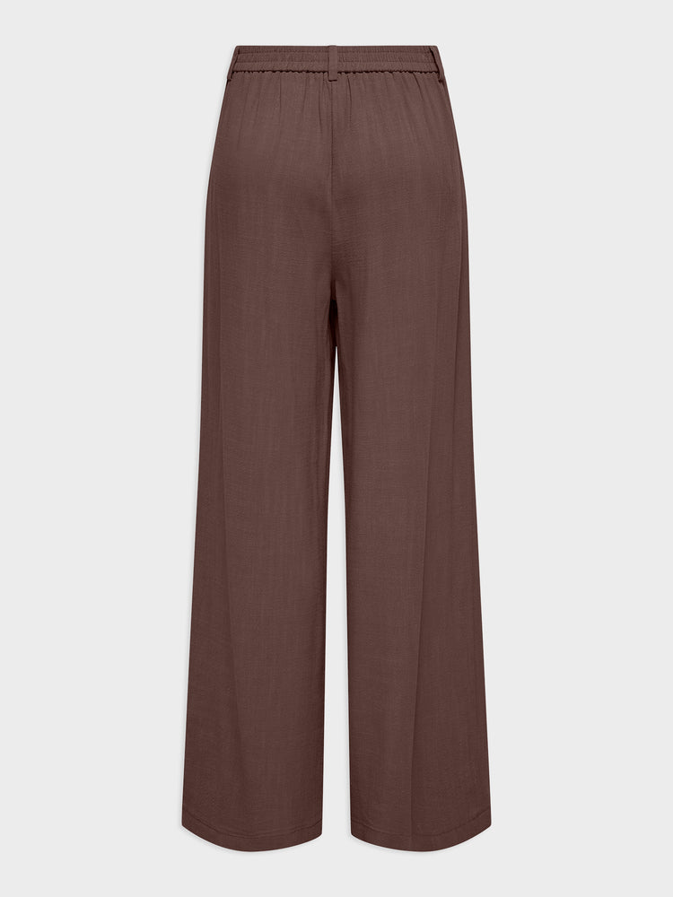 Γυναικείο παντελόνι ONLEMMIA-SIESTA MW LINEN WIDE PANT PNT 15370398 | 15370398