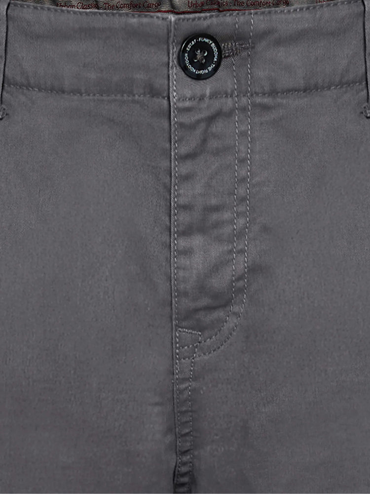 Ανδρικό παντελόνι cargo Elephant grey FBM014-002-02 | FBM014-002-02