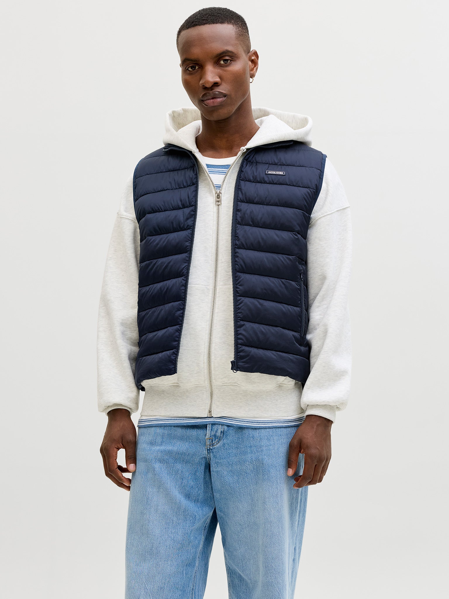 Ανδρικό γιλέκο JJLOUIS LIGHT BODYWARMER COLLAR 12288921 | 12288921