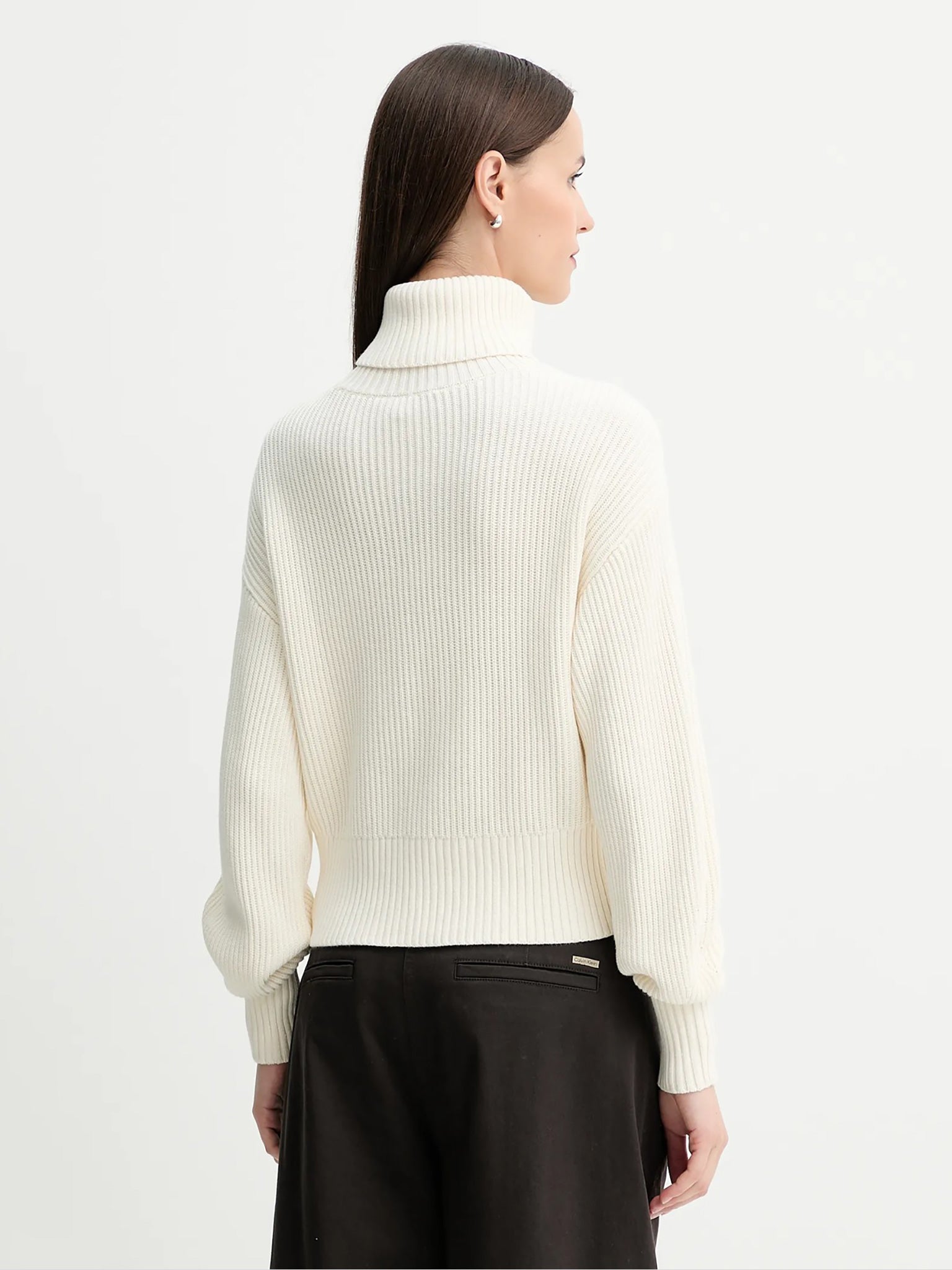 Γυναικεία μπλούζα πλεκτή BLOWN UP CK LOOSE SWEATER CONTRA LV047D349G101 | LV047D349G101