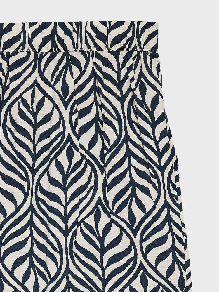 Γυναικεία ζιπ κιλότ εμπριμέ | 10341598