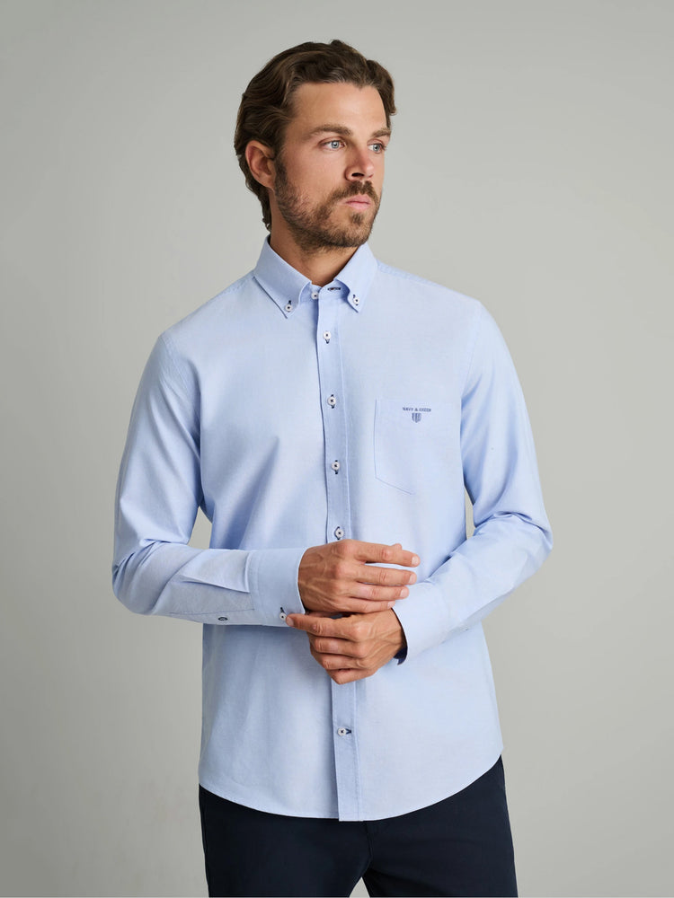 Ανδρικό πουκάμισο light blue | 24NG.KR130/1B.1