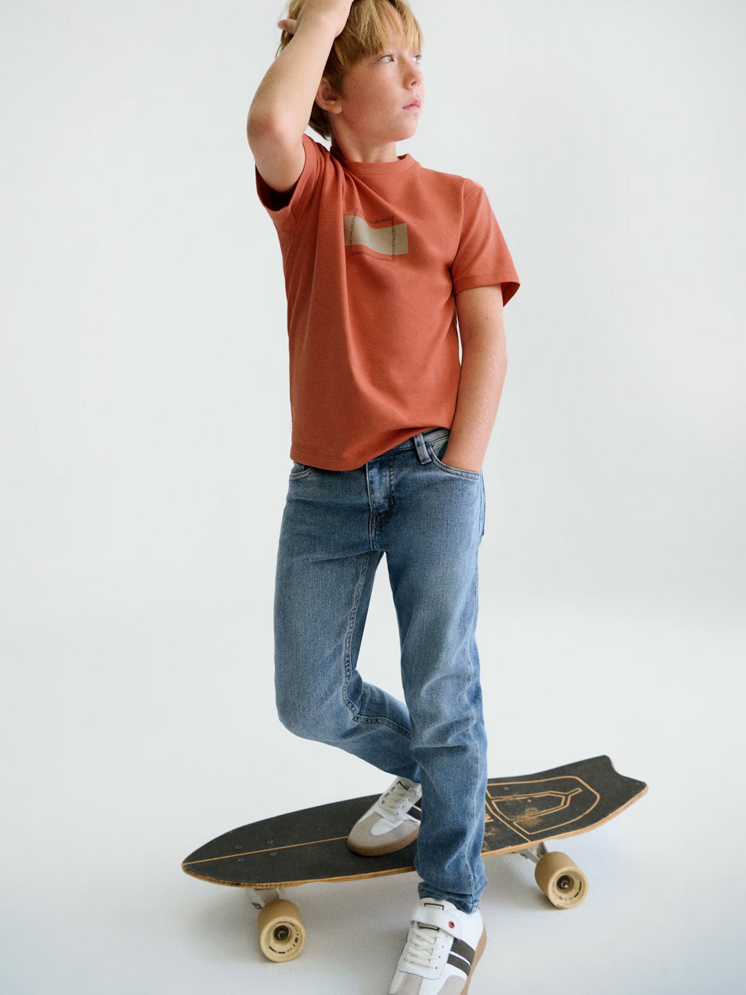 Εφηβικό παντελόνι τζιν | 26-00543-091