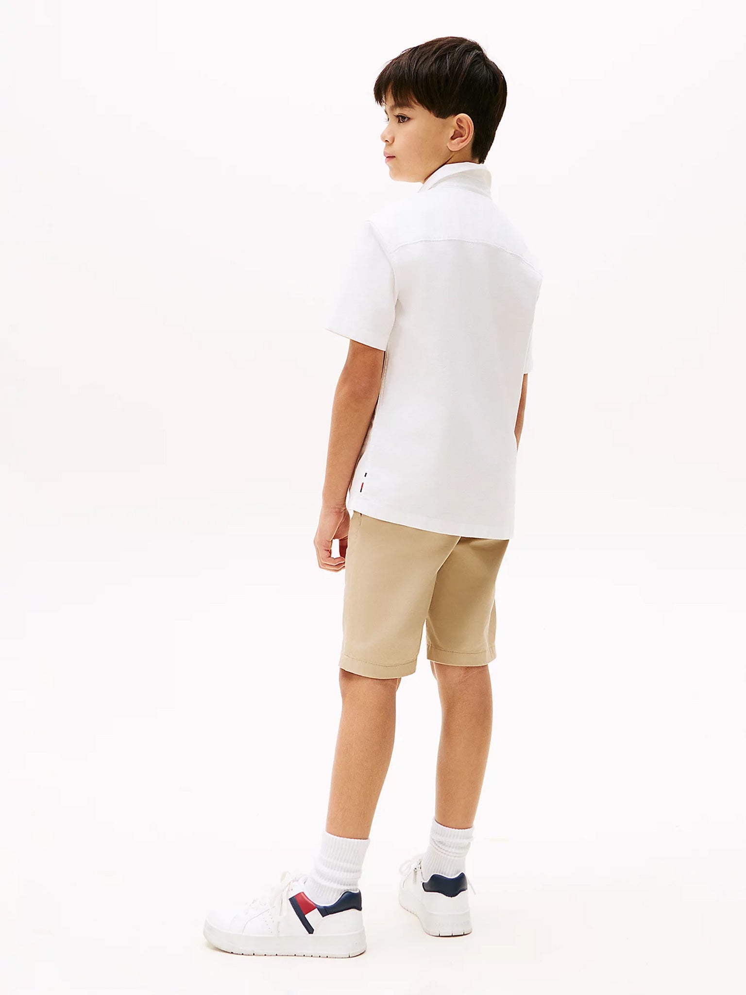Παιδικό πουκάμισο STRETCH OXFORD SHIRT SS KB0KB09554YBR | KB0KB09554YBR