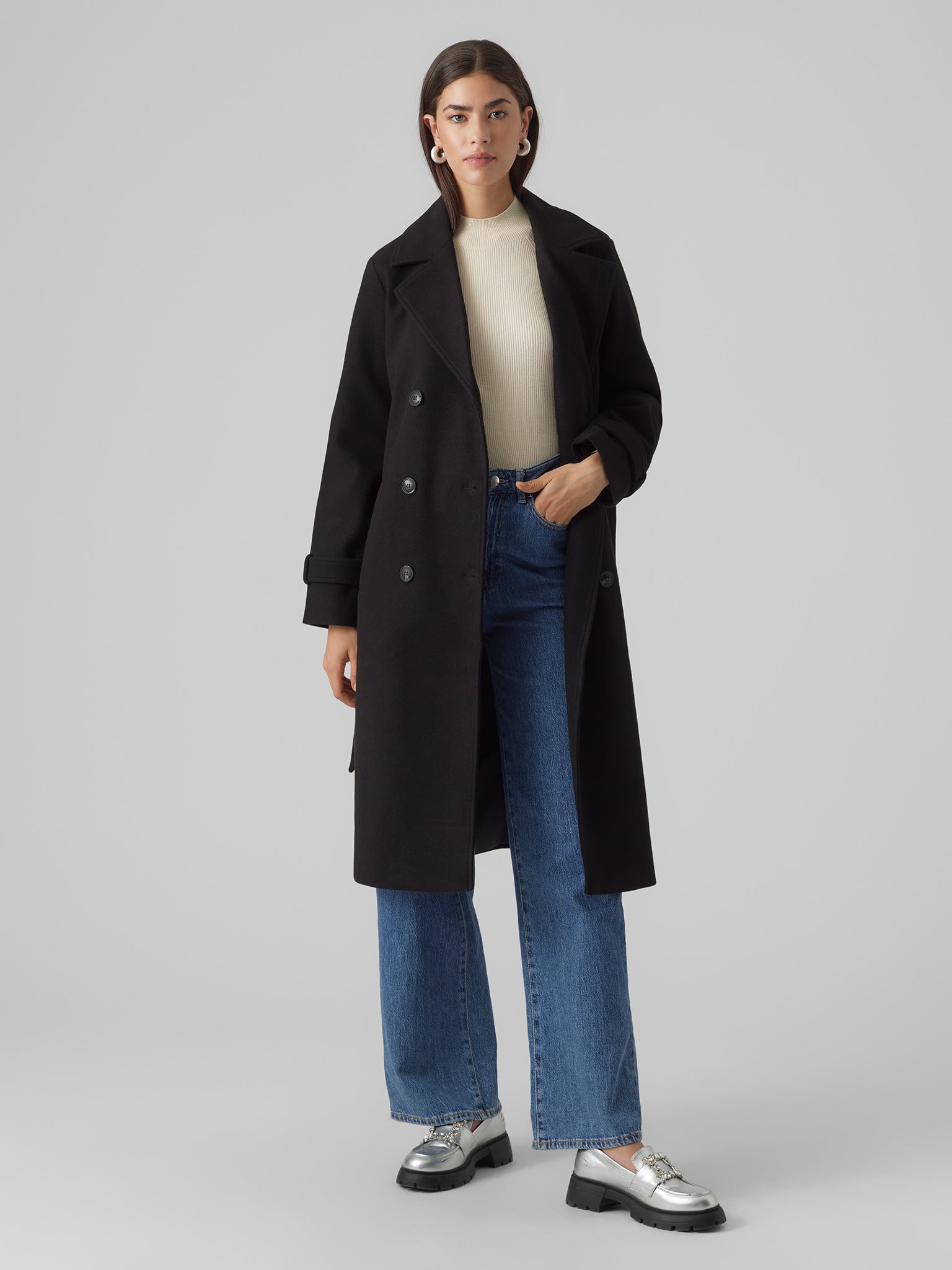 Γυναικείο παλτό VMFORTUNEVEGA LONG TRENCHCOAT 10289870 | 10289870
