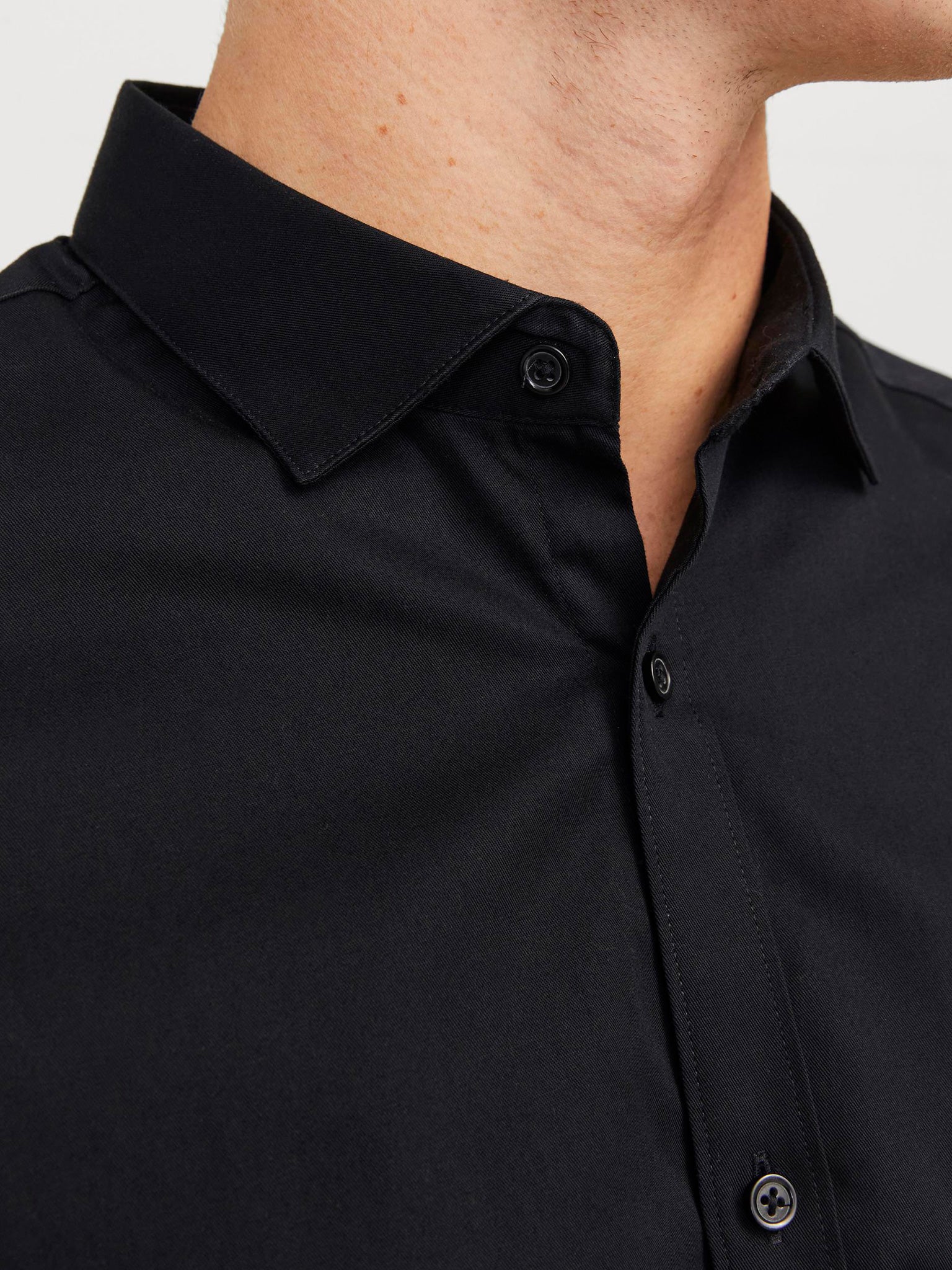 Ανδρικό πουκάμισο slim JPRBLACARDIFF SHIRT L/S NOOS 12201905 | 12201905