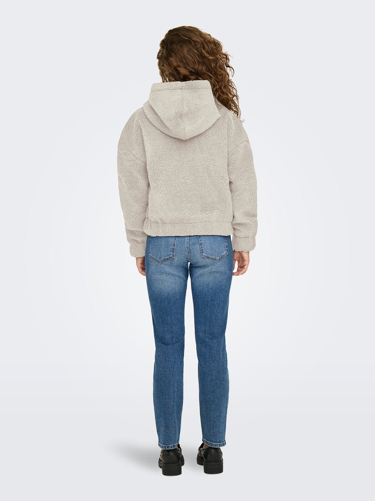 Γυναικείο τζάκετ sheep ONLTANJA TEDDY HOOD JACKET OTW NOOS 15335779 | 15335779