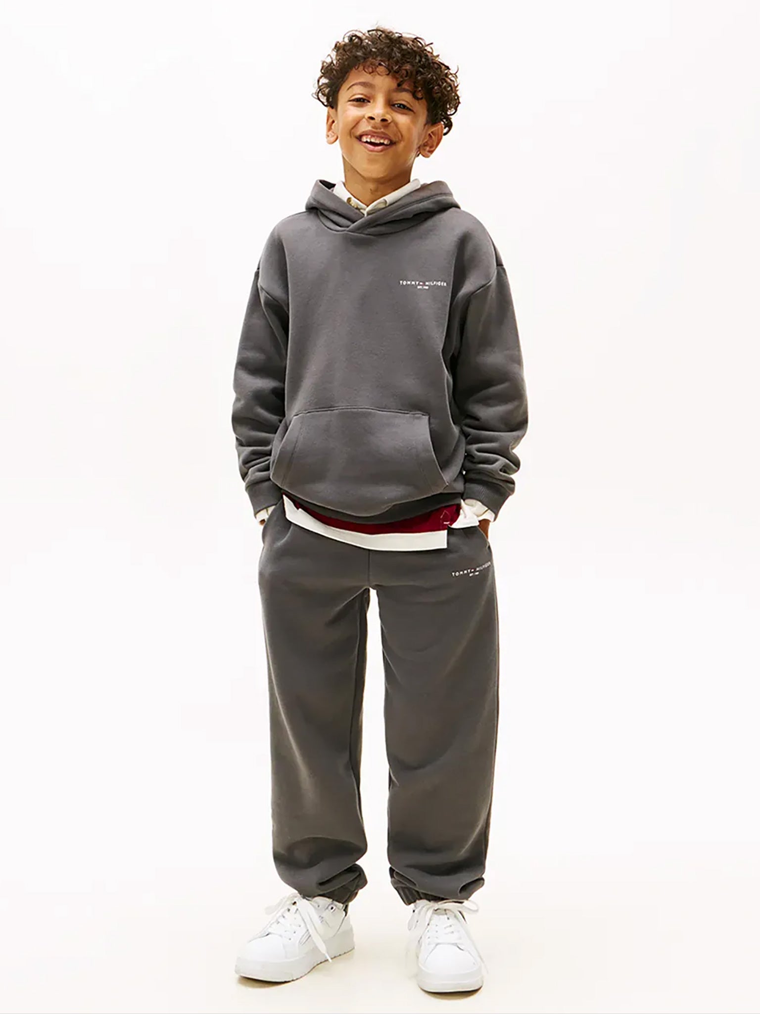 Παιδική μπλούζα φούτερ MINI CORP HOODIE KS0KS00660PT2 | KS0KS00660PT2