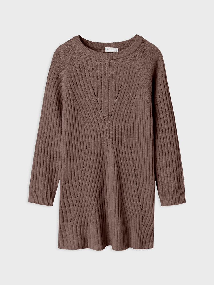 Εφηβικό φόρεμα πλεκτό NKFRIKINE LS KNIT DRESS 13244626 | 13244626