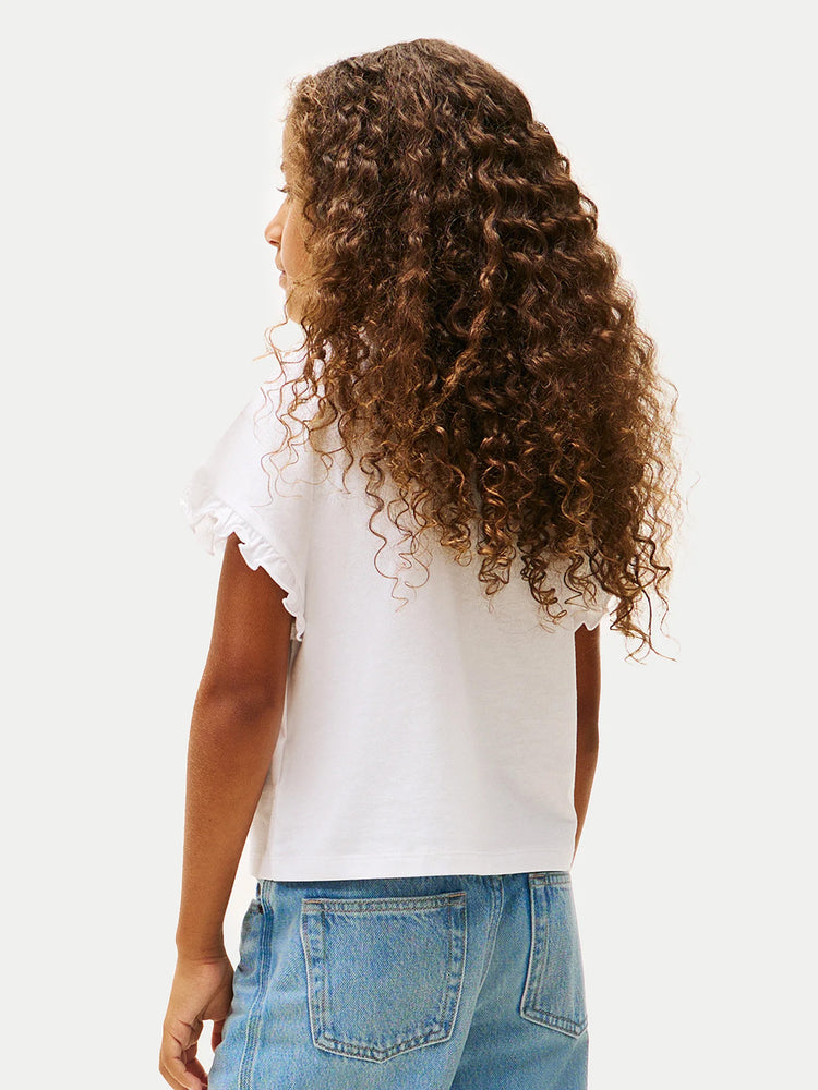 Παιδική μπλούζα crop	ESSENTIAL TOP SS KG0KG08970YBR | KG0KG08970YBR