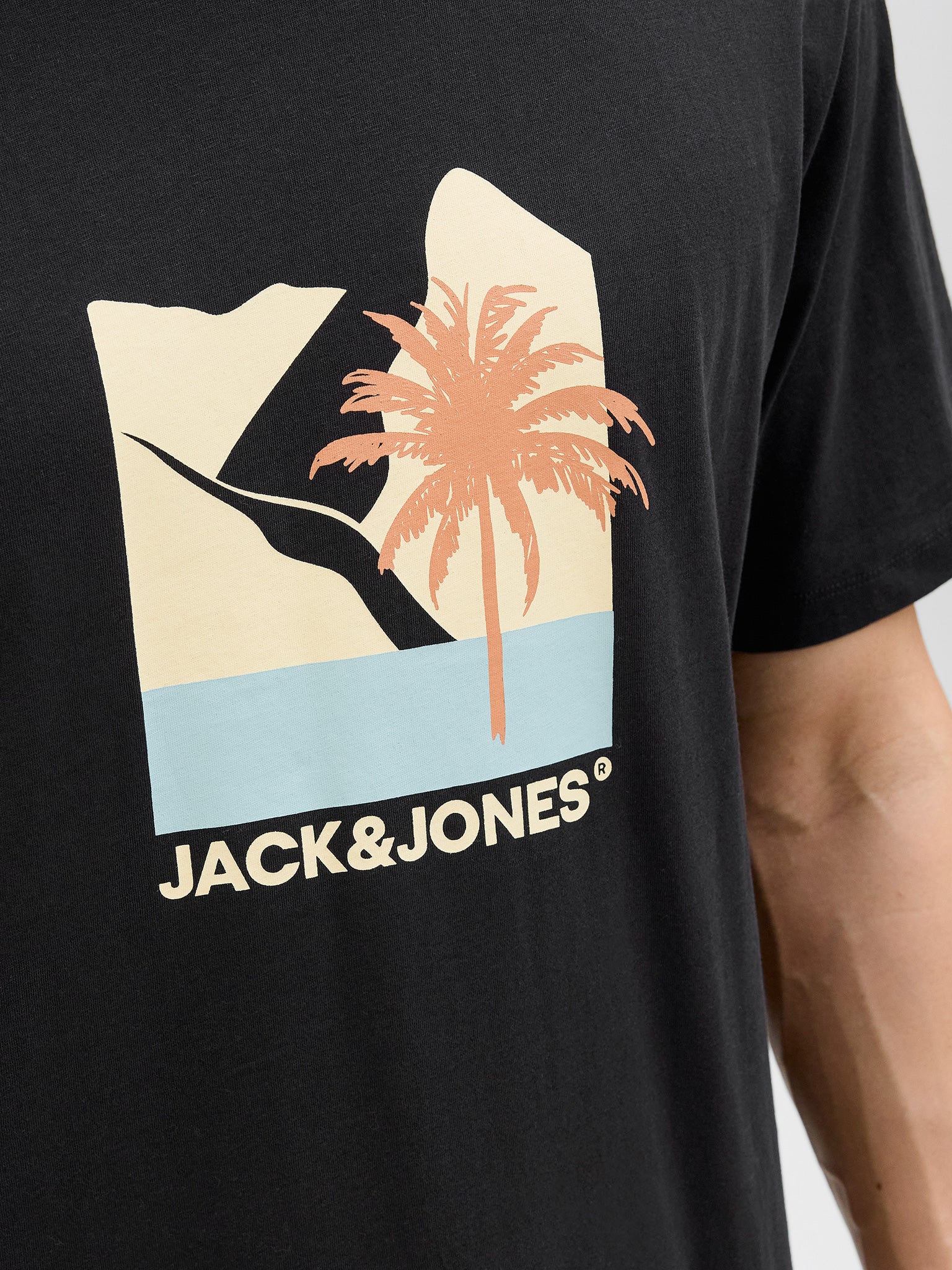 Ανδρικό t-shirt JJBARBADOS TEE SS CREW NECK 12269416 | 12269416