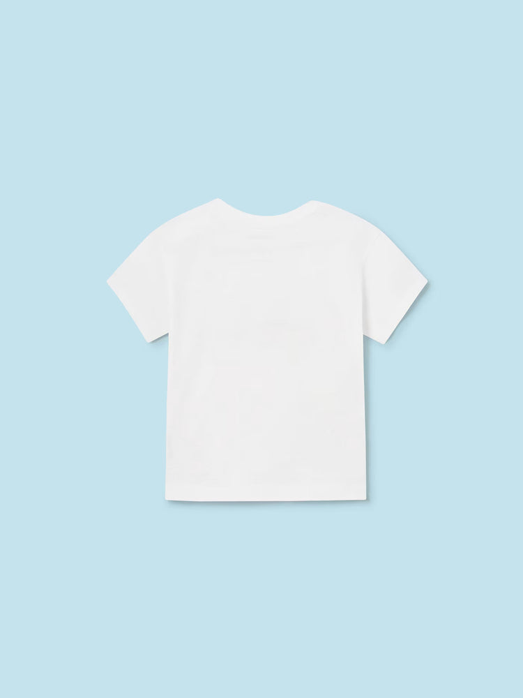 Βρεφική μπλούζα διαδραστική oversize Better Cotton 24-01031-058 | 24-01031-058