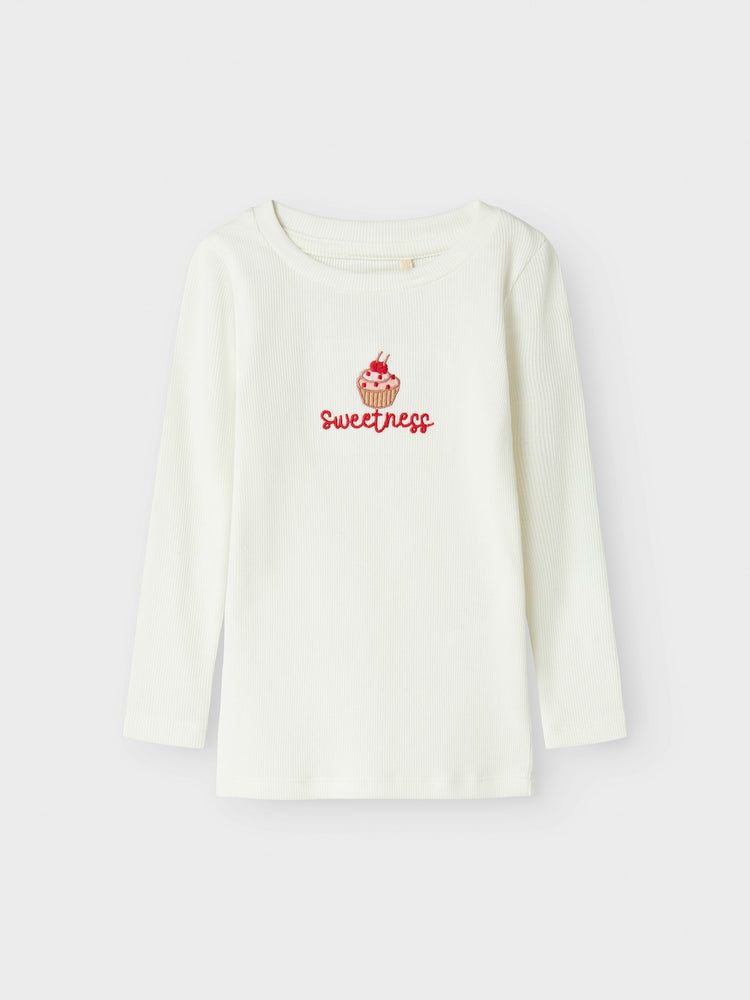 Παιδική μπλούζα ριπ NMFNATASJA SLIM LS TOP 13247315 | 13247315