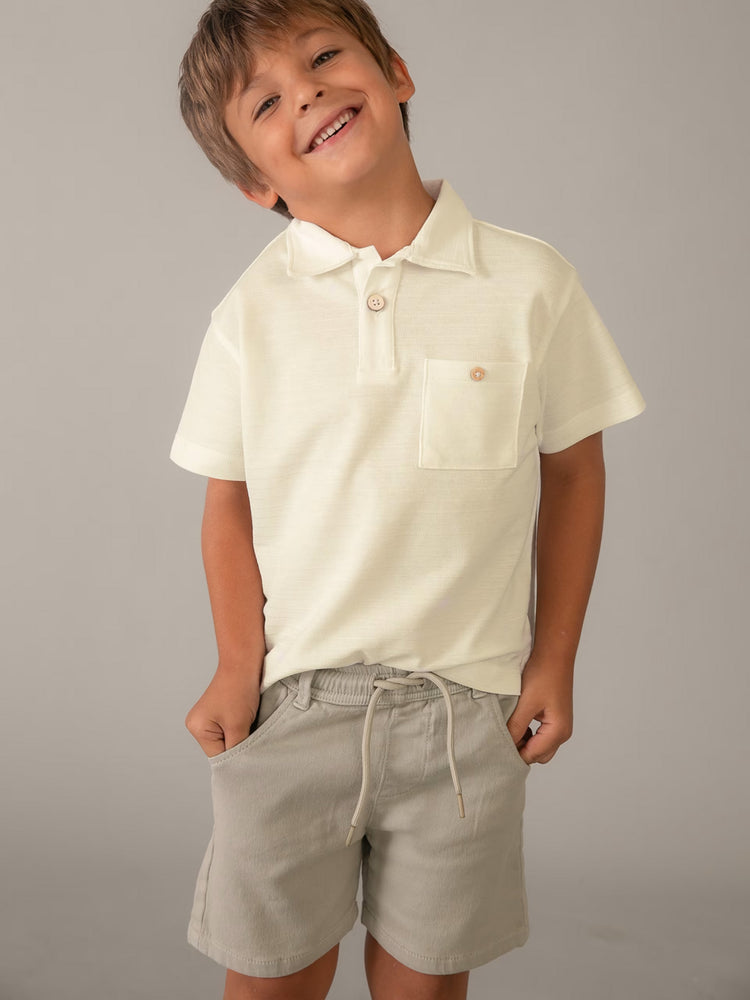 Παιδική μπλούζα polo | 26-03105-033