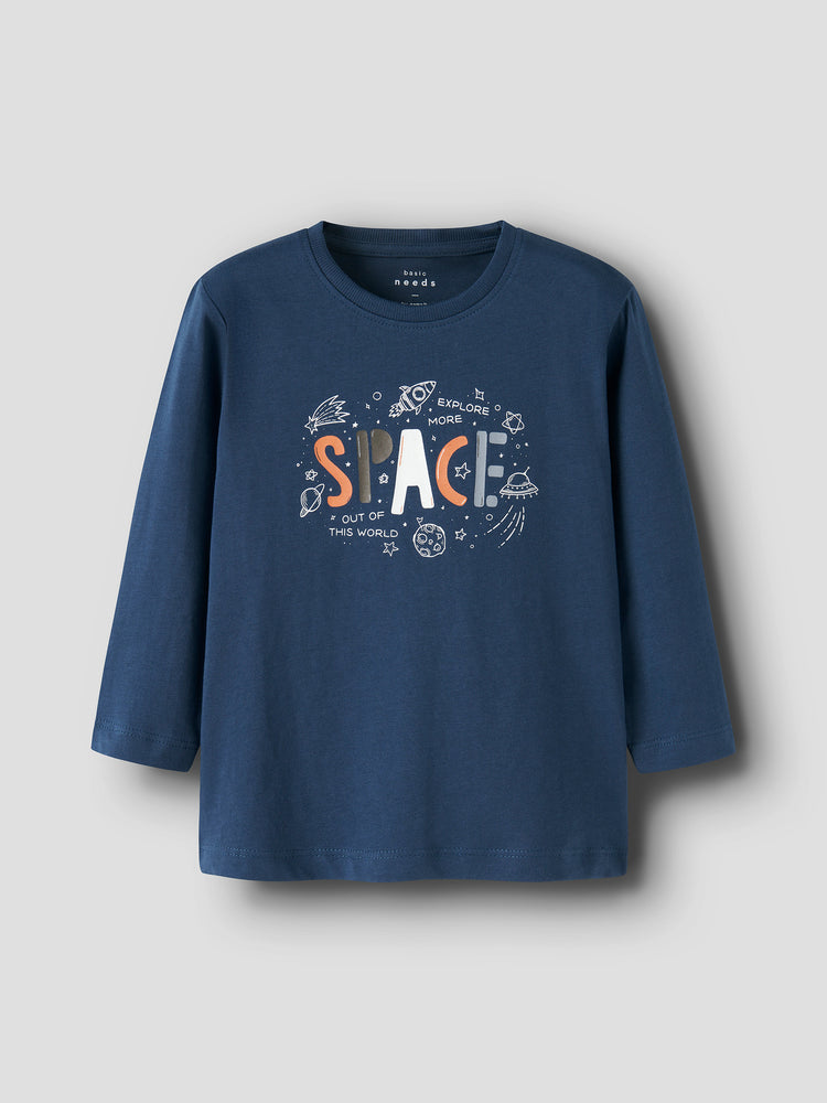 Παιδική μπλούζα space NMMVICTOR LS NREG TOP 13234712 | 13234712